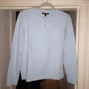 Banana Republic Crew Neck Sweater Sz M Blue NWT